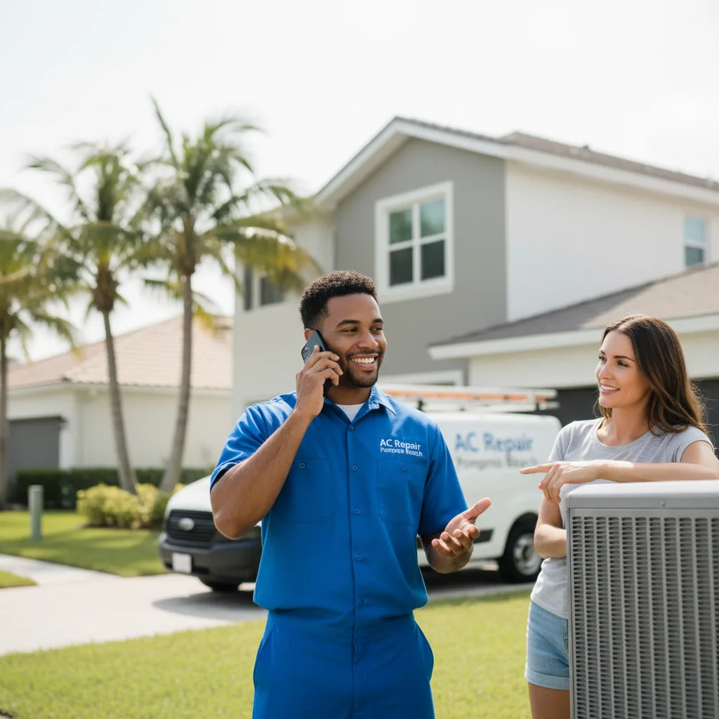 AC Repair Pompano Beach customer support in San Quentin